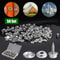 MarineGrade Snap Fastener Kit 50 Set Stainless Steel Boat Canvas Cover Buttons Socket Fasteners 0