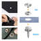MarineGrade Snap Fastener Kit 50 Set Stainless Steel Boat Canvas Cover Buttons Socket Fasteners 3