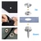 MarineGrade Snap Fastener Kit 50 Set Stainless Steel Boat Canvas Cover Buttons Socket Fasteners 3