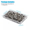 MarineGrade Snap Fastener Kit 50 Set Stainless Steel Boat Canvas Cover Buttons Socket Fasteners 5