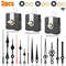 Quartz Clock Movement Replacement DIY Repair Kit With Mechanism Hands Tool Parts For Wall Clocks 2
