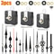 Quartz Clock Movement Replacement DIY Repair Kit With Mechanism Hands Tool Parts For Wall Clocks 2