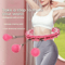 Custom Knots Weighted Hoola Fitness Hoop Adult Smart Hula Hoop For Thin Waist Weight Loss 1