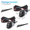 HeavyDuty 40A 12V Wiring Harness Kit Includes OnOff Switch Relay Fuse For LED Light Bars Fog Ligh 5