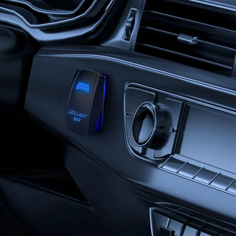 HeavyDuty 40A 12V Wiring Harness Kit Includes OnOff Switch Relay Fuse For LED Light Bars Fog Ligh 0