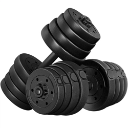 adjustable fitness dumbbell weight set for men, home gym strength & toning