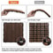 27pcs 12x12 Interlocking Wood Flooring Deck Tiles Outdoor Patio Balcony Decking Wood Tiles For In 3