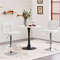 Bar Stools PU Leather Barstools Height Adjustable For Kitchen Island Counter Modern Swivel Stools W 1