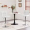 Bar Stools PU Leather Barstools Height Adjustable For Kitchen Island Counter Modern Swivel Stools W 1