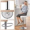Bar Stools PU Leather Barstools Height Adjustable For Kitchen Island Counter Modern Swivel Stools W 5