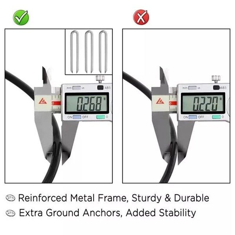 Heavy Duty Portable 24 Chain Disc Golf Basket With 3 Discs Practice Target For Backyard Travel 9