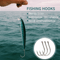 Fish Hooks Black High Carbon Sharpened Kit With Box Quality Fishing Hook Set 2