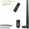Mini AC600 Dual Band WiFi USB Adapter 245Ghz Wireless N Dongle For HighSpeed Internet 3