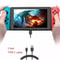 Nintendo Switch Accessories Bundle Case Bag Shell Cover Charging Cable Screen Protector 1