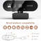 2K HD Webcam With Microphone Ring Light Autofocus Pro Computer Camera For Gaming Streaming And Con 5