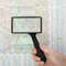 Handheld Rectangular 3X Magnifying Glass Optical Glass Lens For Reading Jewelry Hobbies Low Vision 3