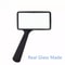 Handheld Rectangular 3X Magnifying Glass Optical Glass Lens For Reading Jewelry Hobbies Low Vision 1
