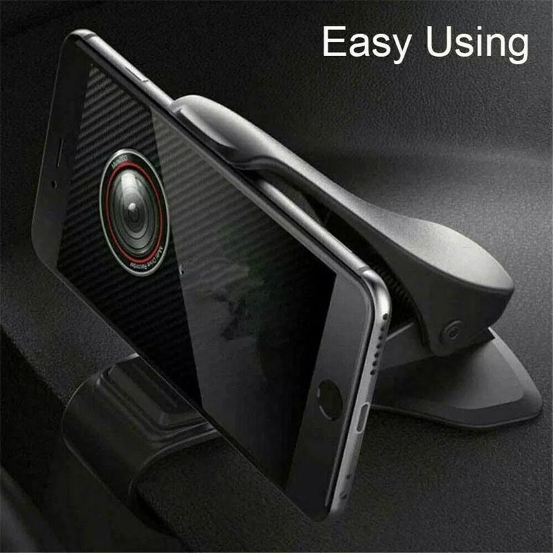 Universal Car Dashboard Mount Holder Stand HUD Design Phone Cradle For Cell Phone GPS NonSlip Si 3