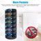 14Pocket Hat Rack Organizer Baseball Cap Holder Storage Hanger For Door Wall Closet SpaceSaving C 3