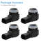4pcs PDC Reverse Aid Backup Parking Assist Sensors For Chevy Buick Cadillac GMC OE Replacement Park 0