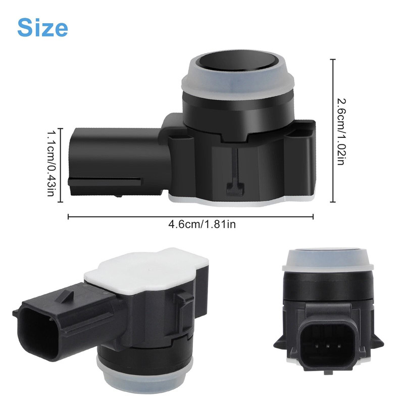 4pcs PDC Reverse Aid Backup Parking Assist Sensors For Chevy Buick Cadillac GMC OE Replacement Park 5
