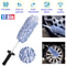 17 Car Wheel Brush HeavyDuty Rim Tire Engine Cleaning Brush For Auto Detailing Car Wash Kit 6