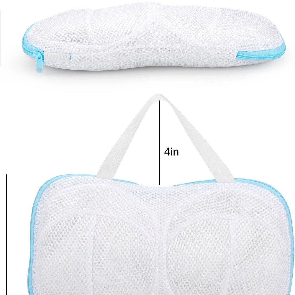 4Pcs Bra Laundry Bag For Washing Machine Delicates Wash Bag For Bras Underwear Lingerie With Zipp 2