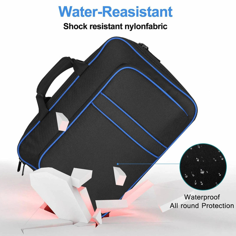 PS5 Travel Carrying Case Portable Storage Bag For PS5 Console Games Accessories Durable Handbag Wit