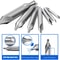 7PCS Center Drill Countersink Pilot Bits Set 60Degree Angle HSS Metalworking Tools For Steel Alumi 3