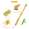 3 PCS Natural Bamboo Back Scratcher Long Reach Itch Relief Tool Portable Handcrafted Gift For Men 4