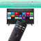 2 Replacement Vizio XRT136 Remote W Quick Access To Vudu Netflix Amazon More 4