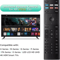 2 Replacement Vizio XRT136 Remote W Quick Access To Vudu Netflix Amazon More 3