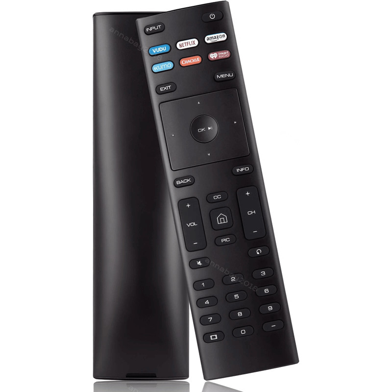 2 Replacement Vizio XRT136 Remote W Quick Access To Vudu Netflix Amazon More 0