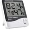 Digital Thermometer Indoor Outdoor With Humidity Meter LCD Display Hygrometer Alarm Clock Calendar 0