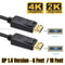 DisplayPort To DisplayPort Cable 6ft10ft DP Male To Male Cord 4K Ultra HD GoldPlated Connectors Sec 9