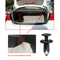 200PCS 8mm Bumper Retainer Clips Auto Car Plastic Push Rivets Fastener For Fender Trim Panel Mud 1