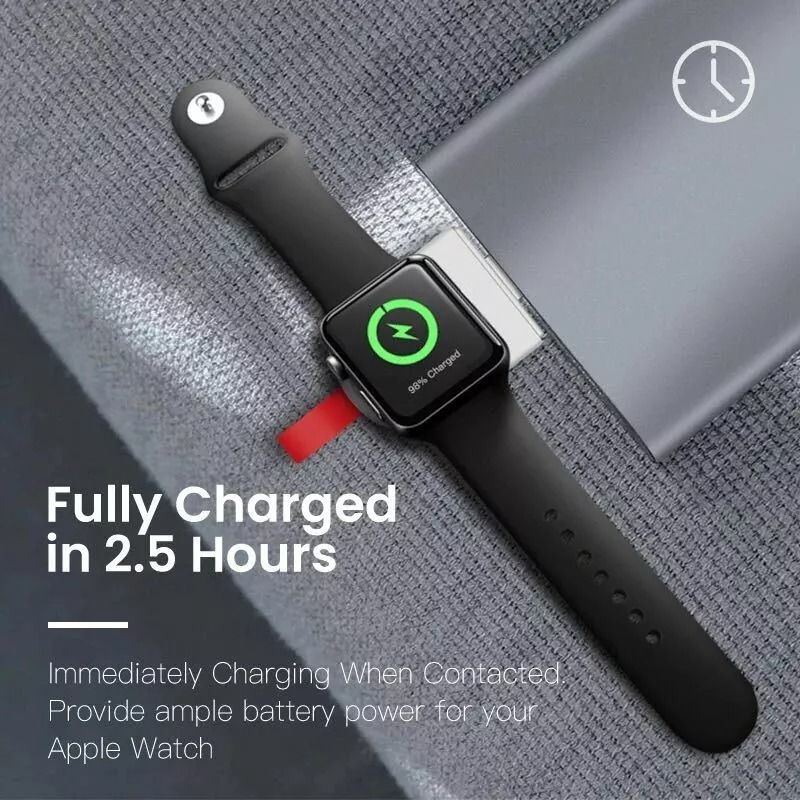 Magnetic Charger For Apple Watch Series Portable Wireless Adapter With Fast Charging USB Compatibi 7