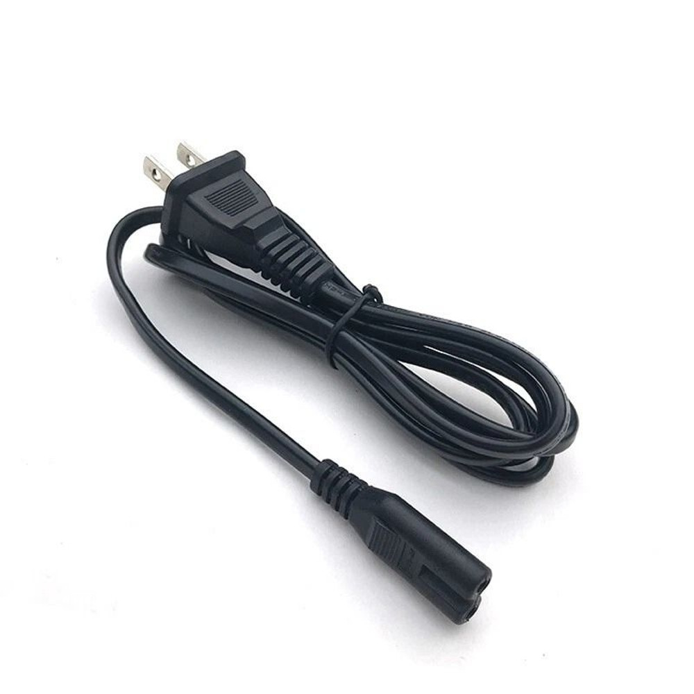 Universal 2 Prong AC Power Cord For PS5 PS4 PS3 PS2 Slim Xbox Series XS PC Laptop Monitor Samsung 3