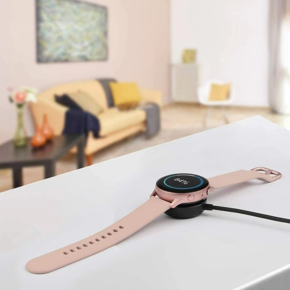 Wireless Magnetic Charger For Samsung Galaxy Watch 43Active 21 Fast Charging Dock For SMR840R850R5