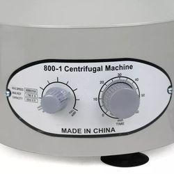 800-1 electric centrifuge machine 110v lab centrifuge, 4000 rpm, 20ml x 6 tubes for medical & laboratory use
