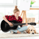 Full Size Acoustic Guitar For Adults Kids Beginners Black RightHanded Picks Bag Strings 4