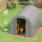 Outsunny 6x8ft Heavy Duty Outdoor Storage Shed Waterproof Portable Garden Shed 3