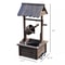 Outdoor Wishing Well Fountain Wooden Decorative Water Feature For Backyard Garden 8