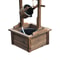 Outdoor Wishing Well Fountain Wooden Decorative Water Feature For Backyard Garden 7