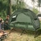 Outdoor Elevated Camping Cot AllinOne 1Person Tent Air Mattress Sleeping Bag 0
