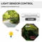 Triple Head Solar Light Post Durable AllWeather Outdoor Lamp For Driveways Landscaping 5