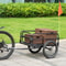 HeavyDuty Bike Cargo Trailer 16 Big Wheels W Suspension Bike Wagon For Hauling Transport 0