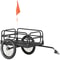 HeavyDuty Bike Cargo Trailer 16 Big Wheels W Suspension Bike Wagon For Hauling Transport 7
