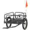 HeavyDuty Bike Cargo Trailer 16 Big Wheels W Suspension Bike Wagon For Hauling Transport 6