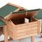 Large Wooden Chicken Coop With Nesting Box Run Spacious Backyard Hen House For Poultry 2